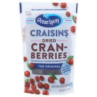 Ocean Spray Craisins Brand The Original Dried Cranberries - 6 Ounce