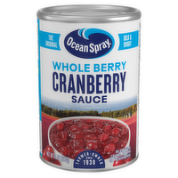 Ocean Spray Whole Berry Cranberry Sauce - 14 Ounce