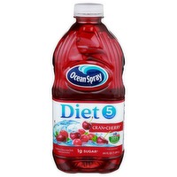 Ocean Spray Diet Cranberry Cherry Juice Drink Cran-Cherry - 64 Fluid Ounce
