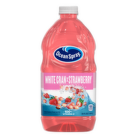 Ocean Spray 64z White Cranberry Strawberry 65CS P - 64 Fluid Ounce