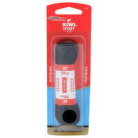 Sc Johnson Flat Black Kiwi Sport Laces - 1 Count