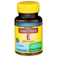 Nature Made e 400 Iu - 100 Count