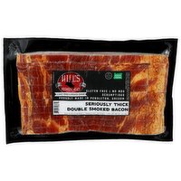 Hill's Premium Meats Seriously Thick Double Smoked Bacon - 48 Ounce