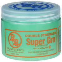Bronner Bros. Sage And Sulfur Double Strength Super Gro - 6 Ounce