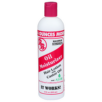 Bronner Bros Oil Moisturizer, Maximum Strength