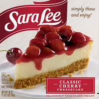 Sara Lee Original Cherry Cream Cheesecake Style 7 - 19 Ounce