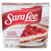 Sara Lee Original Cherry Cream Cheesecake - 19 Ounce