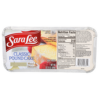 Sara Lee Classic Pound Cake - 10.75 Ounce