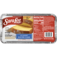 Sara Lee Pound Cake Regular Classic - 0.67 Pound