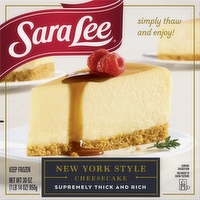 Sara Lee Classic New York Style Cheesecake 7 - 30 Ounce