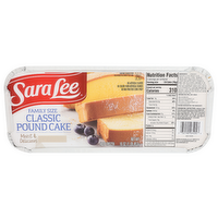 Sara Lee Pound Cake Family Classic - 1 Pound