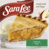 Sara Lee Traditional Fruit Pie 9 Unbaked Apple - 34 Ounce