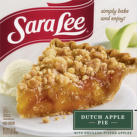 Sara Lee Traditional Fruit Pie 9 Unbaked Dutch Apple - 2.13 Pound