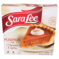 Sara Lee 9 Oven Fresh Pumpkin Pie - 34 Ounce