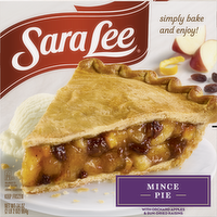 Sara Lee Unbaked Mince Pie Traditional Fruit 9 - 34 Ounce