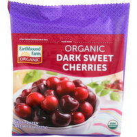 Earthbound Farm Frozen Organic Fruit Dark Sweet Cherries - 8 Ounce