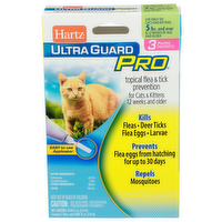 Hartz Topical Flea & Tick Prevention - 0.06 Fluid Ounce - 3 Count