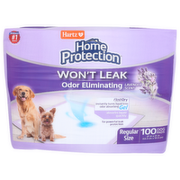 Hartz Home Protection Lavender Scent Regular Size Dog Pads - 100 Count