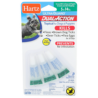 Hartz Dual Action Ultra Guard - 0.03 Fluid Ounce - 3 Count