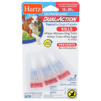 Hartz Ultra Guard Dual Action Topical For Dogs & Puppies - 0.067 Fluid Ounce - 3 Count