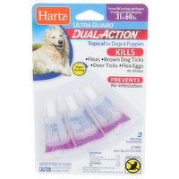Hartz Ultra Guard Dual Action - 0.133 Fluid Ounce - 3 Count
