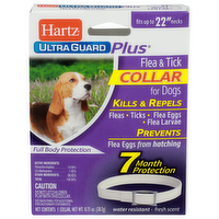 Hartz Ultra Guard Plus Flea & Tick Collar For Dogs - 0.73 Ounce