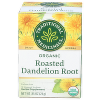 Traditional Medicinals Bagged Tea Roasted Dandelion Root - 0.053 Ounce - 16 Count