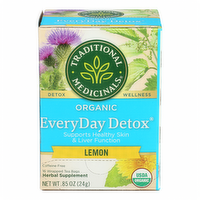 Traditional Medicinals Everyday Detox Lemon - 0.053 Ounce - 16 Count