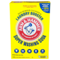 Arm & Hammer Household Cleaner & Laundry Booster Super Washing Soda - 55 Ounce