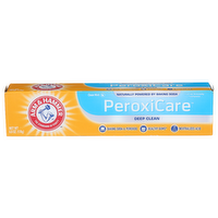 Arm & Hammer Peroxicare Clear Mint Fluoride Anticavity Toothpaste - 6 Ounce