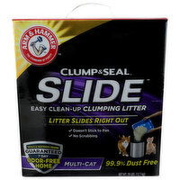 ARM & HAMMER Slide Easy Clean Up Multi-Cat Clumping Litter - 28 Pound
