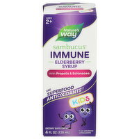 NATURE's Way Sambucus Immune Syrup For Kids / Elderberry - 4 Fluid Ounce - 1 Count