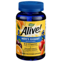 Alive! Men's Gummy Vitamins Multivitamin - 60 Count