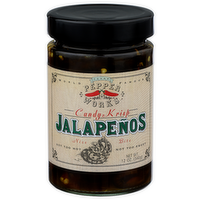 Texas Pepper Works Jalapeños Candy-Krisp - 12 Ounce
