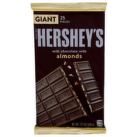 Hershey's Almonds Milk Chocolate - 0.295 Ounce - 25 Count