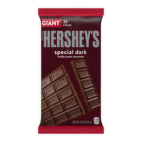HERSHEY's Special Dark Hersheys Mildly Sweet Chocolate Giant Bar - 7.56 Ounce