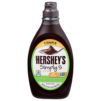 Hershey's Genuine Chocolate Flavor Simply 5 Syrup - 21.8 Ounce