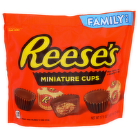 Reese's Milk Chocolate & Peanut Butter Family Size Miniature Cups - 17.6 Ounce