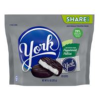 York Share Pack Dark Chocolate Peppermint Patties - 9.1 Ounce