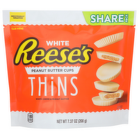 Reese's White Creme & Peanut Butter Thins Cups - 7.37 Ounce