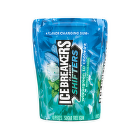 Ice Breakers Ice Cubes Flavor Shifters Wintergreen Coolmint Flavors Sugar-Free Gum Bottle Pack - 3.24 Ounce