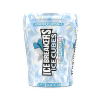 Ice Breakers Cubes Crystal Spring Flavored Gum Bottle Pack - 3.24 Ounce