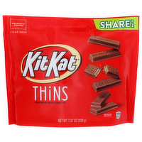 Kit Kat Thins Crisp Wafers In Milk Chocolate - 7.37 Ounce