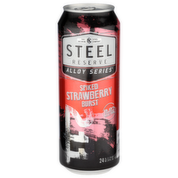 Steel Reserve Alloy Series Spiked Strawberry Burst - 24 Fluid Ounce - 1 Count