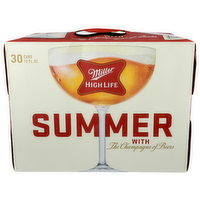 Miller High Life Summer Beer - 12 Fluid Ounce - 30 Count