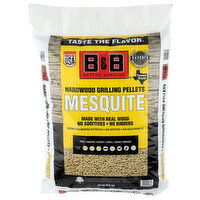 b And Mesq Wood Pellets 20 Lbs - 20 Pound