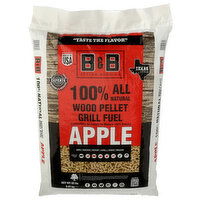 B & B Apple BBQ Pellets Bg - 20 Pound