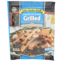 John Soules Foods Grilled Chicken Breast Strips With Rib Meat - 6 Ounce