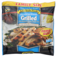 John Soules Foods Grilled Chicken Breast Strips With Rib Meat - 16 Ounce