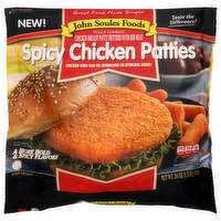 John Soules Foods Spicy Chicken Patties - 24 Ounce